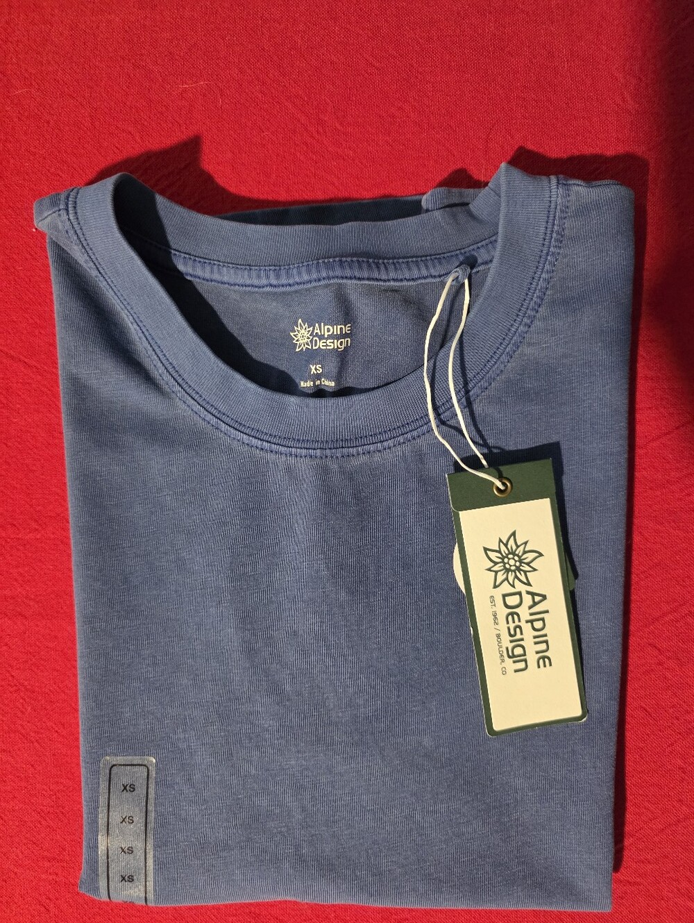 Alpine Design Women’s Short-Sleeve Crewneck Tee — Slate Blue